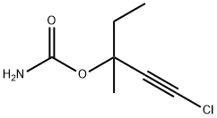 Carbamic acid, 3-chloro-1-ethyl-1-methyl-2-propynyl ester (6CI) Structure