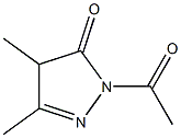 2-Pyrazolin-5-one,  1-acetyl-3,4-dimethyl-  (6CI)|