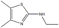 Thiazole,  2-ethylamino-4,5-dimethyl-  (6CI) 化学構造式