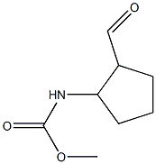 Cyclopentanecarbamic  acid,  2-formyl-,  methyl  ester  (6CI)|