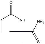 Propionamide,  2-methyl-2-propionamidothio-  (6CI)|