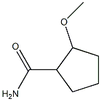 Cyclopentanecarboxamide, 2-methoxy- (6CI) Struktur