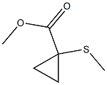 Cyclopropanecarboxylic acid, 1-(methylthio)-, methyl ester (6CI),98485-43-9,结构式