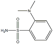 Benzenesulfonamide, o-dimethylamino- (6CI) 结构式