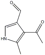 Pyrrole-3-carboxaldehyde, 4-acetyl-5-methyl- (6CI) Structure