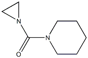 Piperidine, 1-(1-aziridinylcarbonyl)- (6CI) Structure