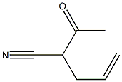 4-Pentenenitrile, 2-acetyl- (6CI),98547-21-8,结构式