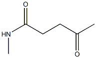 Levulinamide, N-methyl- (6CI) Structure