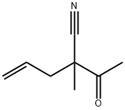 4-Pentenenitrile, 2-acetyl-2-methyl- (6CI) Struktur