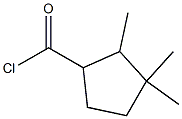 시클로펜탄카르보닐염화물,2,3,3-트리메틸-(6CI)