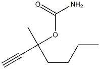 카르밤산,1-부틸-1-메틸-2-프로피닐에스테르(6CI)