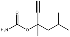 Carbamic acid, 1-isobutyl-1-methyl-2-propynyl ester (6CI),99062-82-5,结构式