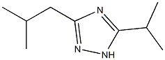 s-TriazOle, 3-isobutyl-5-isopropyl- (6CI) 化学構造式