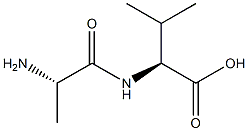 Valine,  N-alanyl-  (6CI) 结构式