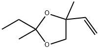 1,3-Dioxolane,  2-ethyl-2,4-dimethyl-4-vinyl-  (6CI)|