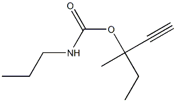 Carbamic acid, propyl-, 1-ethyl-1-methyl-2-propynyl ester (6CI),99189-01-2,结构式