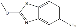 Benzothiazole, 5-amino-2-methoxy- (6CI),99584-07-3,结构式