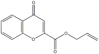 allyl 4-oxo-4H-chromene-2-carboxylate Structure