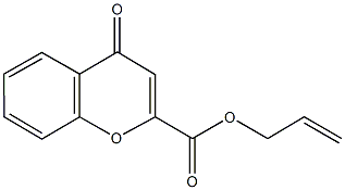 allyl 4-oxo-4H-chromene-2-carboxylate,100374-55-8,结构式