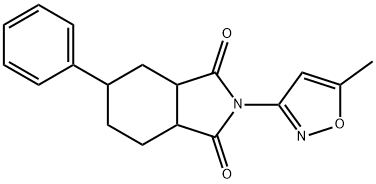 1005069-24-8 2-(5-methyl-3-isoxazolyl)-5-phenylhexahydro-1H-isoindole-1,3(2H)-dione