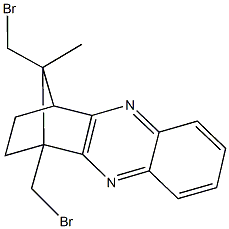 1,15-bis(bromomethyl)-15-methyl-3,10-diazatetracyclo[10.2.1.0~2,11~.0~4,9~]pentadeca-2(11),3,5,7,9-pentaene 结构式