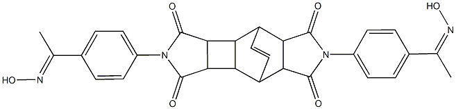1005072-52-5 5,12-bis[4-(N-hydroxyethanimidoyl)phenyl]-5,12-diazapentacyclo[7.5.2.0~2,8~.0~3,7~.0~10,14~]hexadec-15-ene-4,6,11,13-tetrone