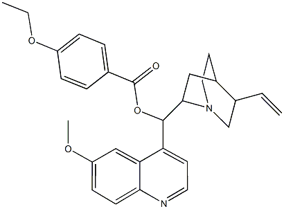 1005112-13-9 (6-methoxy-4-quinolinyl)(5-vinyl-1-azabicyclo[2.2.2]oct-2-yl)methyl 4-ethoxybenzoate