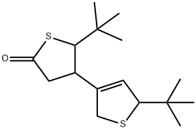 5-tert-butyl-4-(5-tert-butyl-2,5-dihydrothien-3-yl)dihydrothiophen-2(3H)-one|