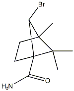 6-bromo-4,5,5-trimethylbicyclo[2.1.1]hexane-1-carboxamide 化学構造式