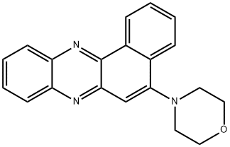 5-(4-morpholinyl)benzo[a]phenazine,10060-79-4,结构式