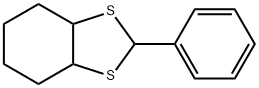 2-phenylhexahydro-1,3-benzodithiole Structure