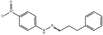 3-phenylpropanal {4-nitrophenyl}hydrazone,101091-20-7,结构式