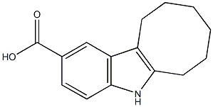 6,7,8,9,10,11-hexahydro-5H-cycloocta[b]indole-2-carboxylic acid,101245-65-2,结构式