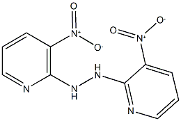 3-nitro-2-(2-{3-nitro-2-pyridinyl}hydrazino)pyridine Struktur