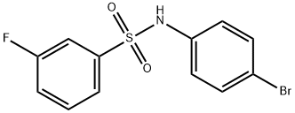 N-(4-bromophenyl)-3-fluorobenzenesulfonamide|