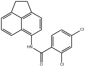 2,4-dichloro-N-(1,2-dihydro-5-acenaphthylenyl)benzamide|