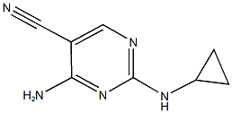 1019012-23-7 4-amino-2-(cyclopropylamino)-5-pyrimidinecarbonitrile