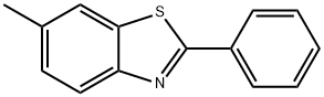 Benzothiazole, 6-methyl-2-phenyl- (6CI,7CI,8CI,9CI) Struktur