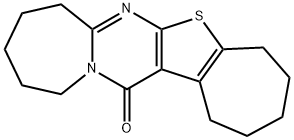 102254-58-0 1,2,3,4,5,8,9,10,11,12-decahydro-14H-cyclohepta[4',5']thieno[2',3':4,5]pyrimido[1,2-a]azepin-14-one