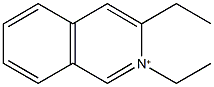2,3-diethylisoquinolinium Structure