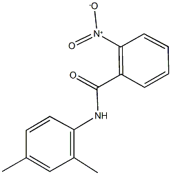 N-(2,4-dimethylphenyl)-2-nitrobenzamide Struktur