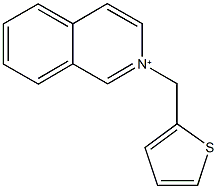 2-(2-thienylmethyl)isoquinolinium Structure