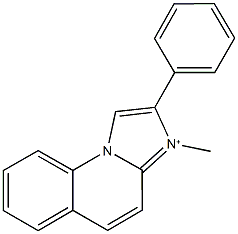 3-methyl-2-phenylimidazo[1,2-a]quinolin-3-ium|