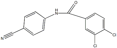 3,4-dichloro-N-(4-cyanophenyl)benzamide|