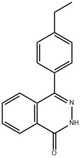 4-(4-ethylphenyl)-1(2H)-phthalazinone Structure