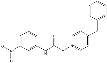 4-benzyl-1-[2-(3-nitroanilino)-2-oxoethyl]pyridinium Structure
