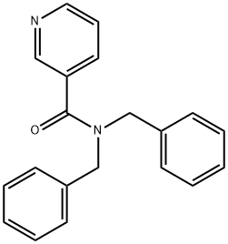 N,N-dibenzylnicotinamide,103505-66-4,结构式