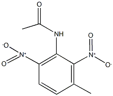 N-{2,6-bisnitro-3-methylphenyl}acetamide Struktur