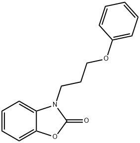 3-(3-phenoxypropyl)-1,3-benzoxazol-2(3H)-one Structure