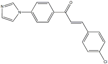 1050196-73-0 3-(4-chlorophenyl)-1-[4-(1H-imidazol-1-yl)phenyl]-2-propen-1-one